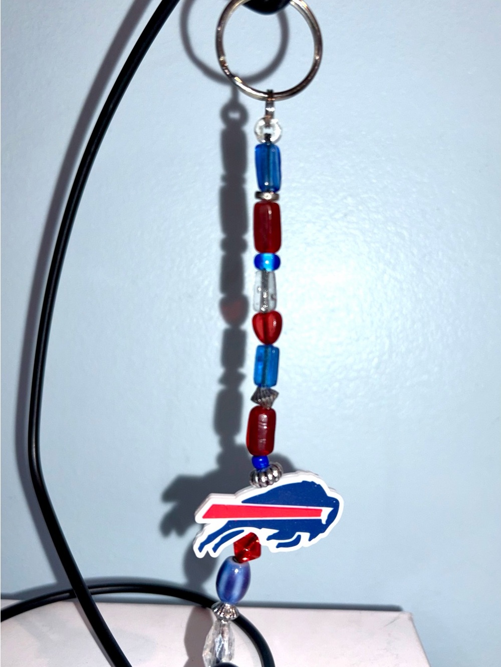 Handmade NFL Buffalo Bills Keychain